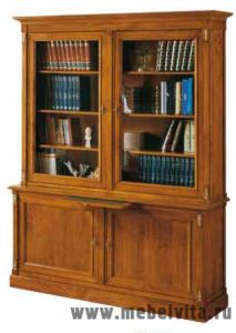 Шкаф книжный D402 ― Мебель Вита