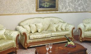 Диван Рубенс (Раскладной, орех/золото, T/Super serie) ― Мебель Вита